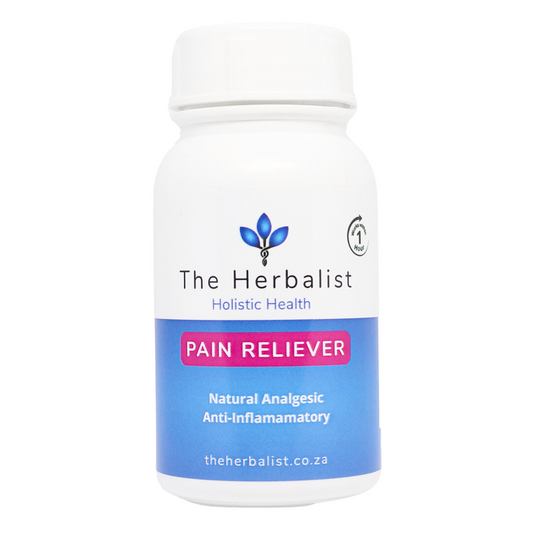 The Herbalist Pain Reliever – natural anti-inflammatory and analgesic supplement for joint, muscle, and body pain relief in South Africa
