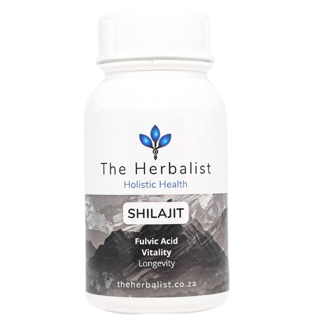 The Herbalist Shilajit Capsules – natural vitality and longevity supplement with fulvic acid for energy and stamina in South Africa