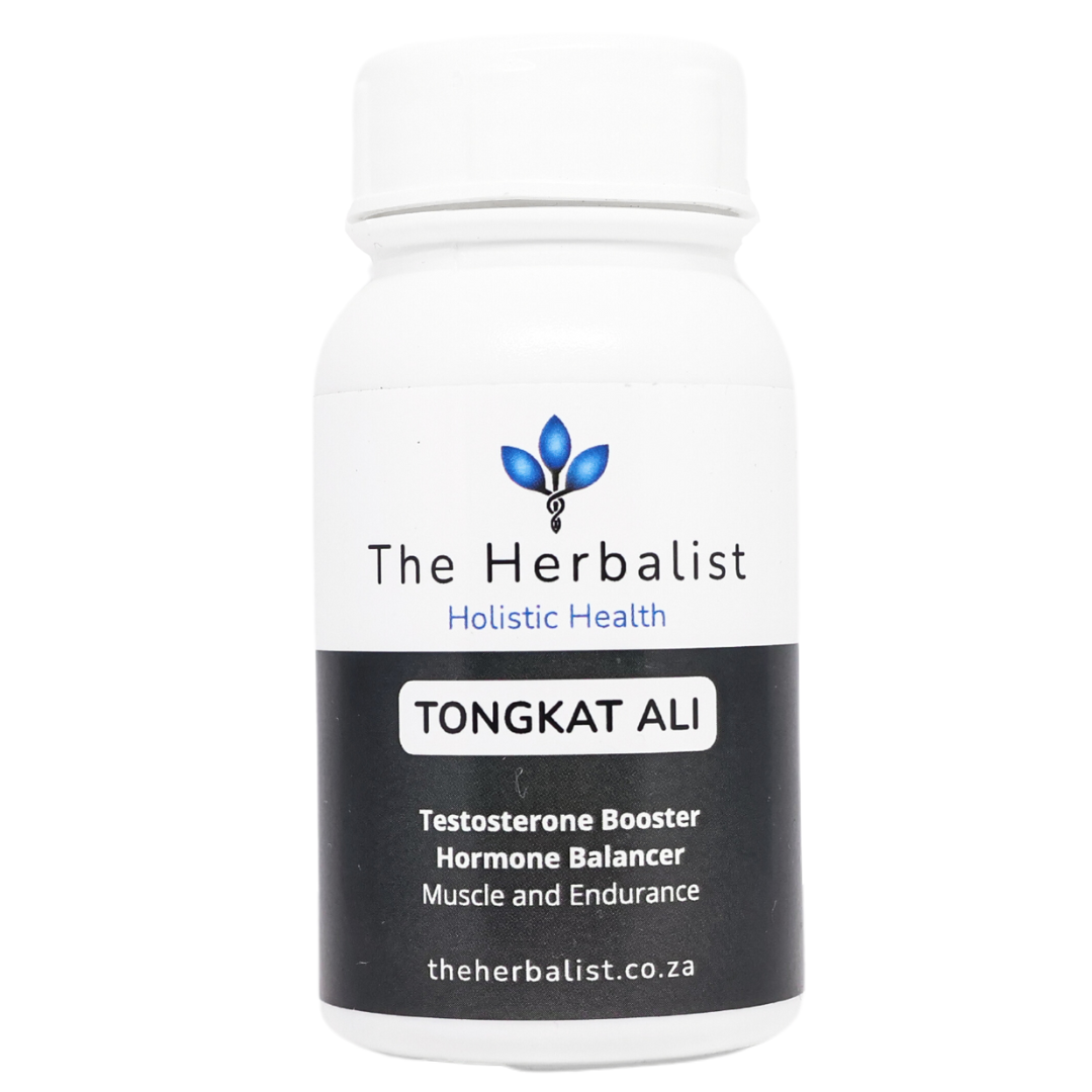 The Herbalist Tongkat Ali Capsules – natural testosterone booster and muscle support supplement, 60/120 capsules South Africa